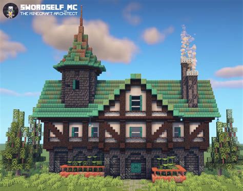 tudor minecraft house